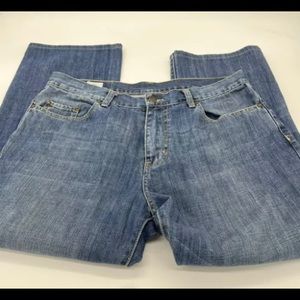 Mens Lacoste blue jeans size 34x27 US Size.  Excellent condition, Lacoste 44.